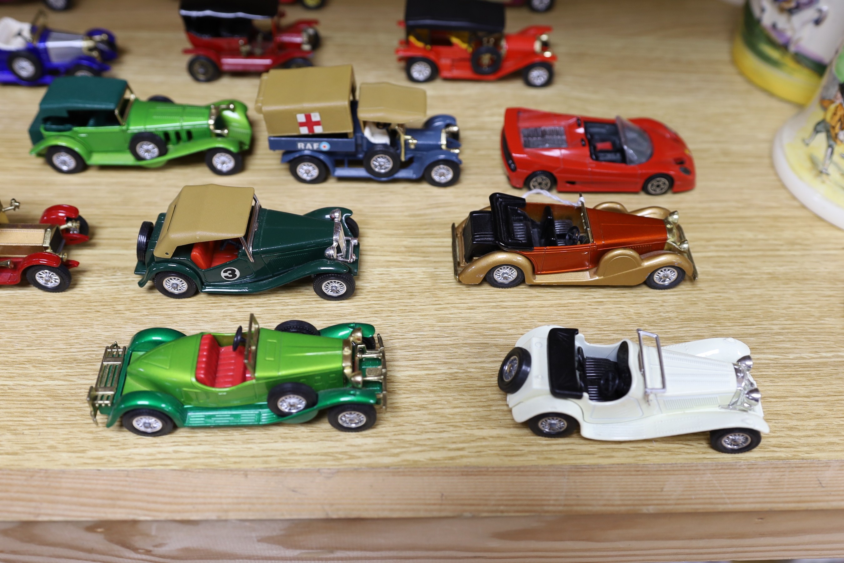 Eighteen Matchbox Models of Yesteryear